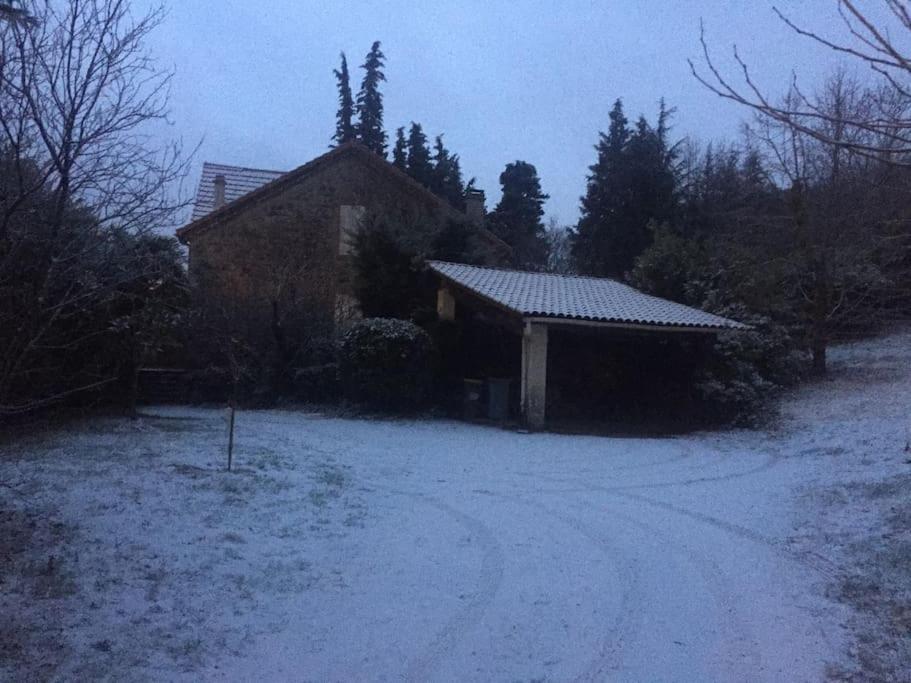 Grande Maison Familiale En Pierres Sud Ardeche Lalevade-d'Ardeche Luaran gambar