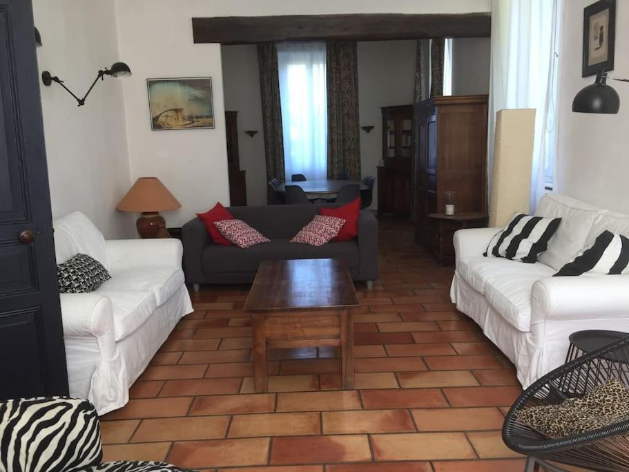 Grande Maison Familiale En Pierres Sud Ardeche Lalevade-d'Ardeche Luaran gambar